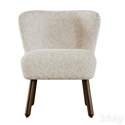 ZARA HOME TERRYCLOTH ARMCHAIR