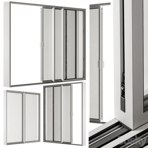 Sliding Metal Window - Windows Set 20