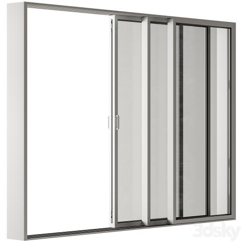 Sliding Metal Window - Windows Set 20