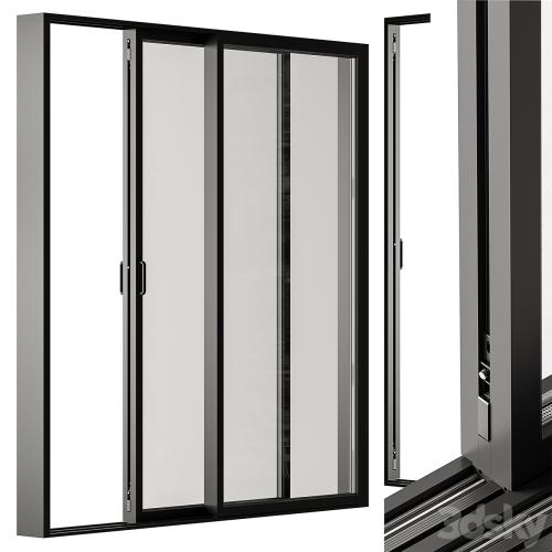 Sliding Metal Window - Windows Set 20