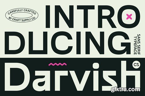 CS Darvish – Sans Serif Typeface JM2GHJG