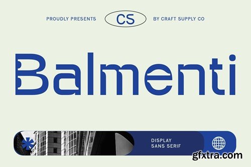 CS Balmenti – Display Sans Serif Font YXPND6Y