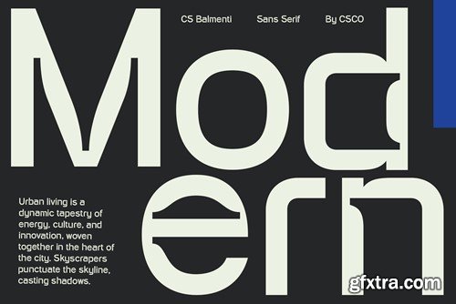 CS Balmenti – Display Sans Serif Font YXPND6Y