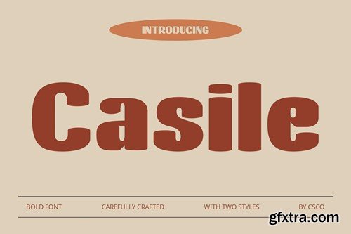 Casile – Bold Font KZFETNW