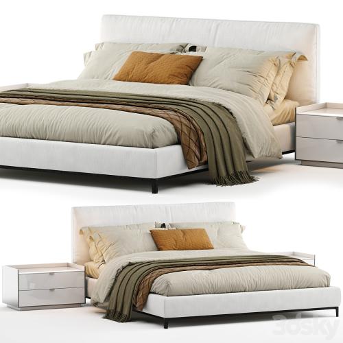 Bed minotti andersen