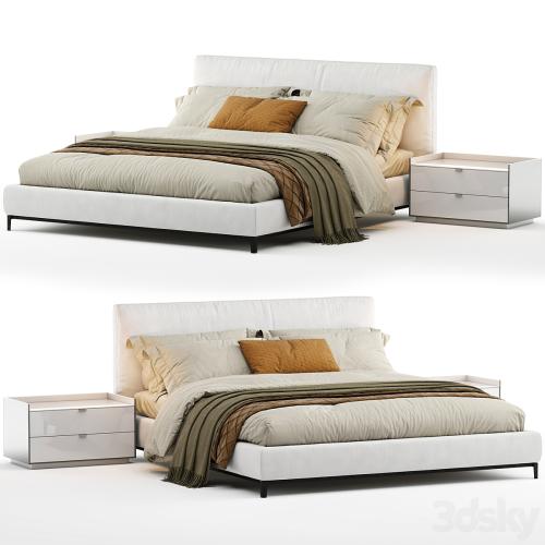 Bed minotti andersen