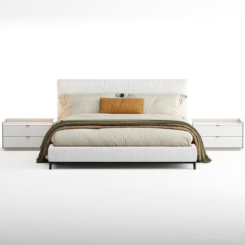 Bed minotti andersen