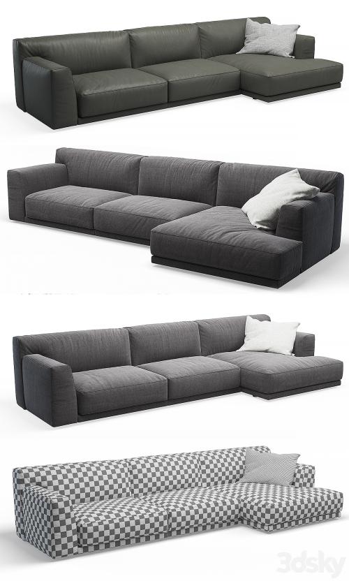 Seoul Poliform Corner Sofa