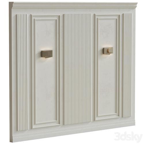 Decorative plaster with molding #30