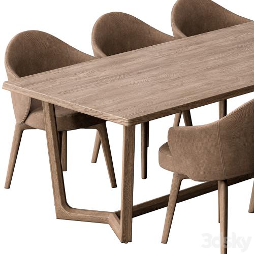 Dinning Table Wooden - Set 30