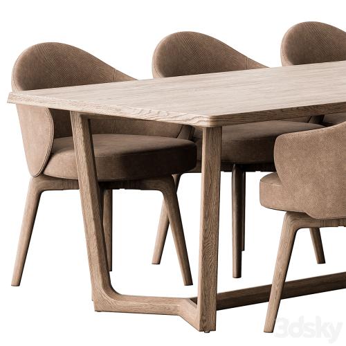 Dinning Table Wooden - Set 30