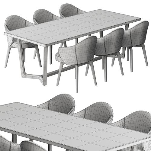 Dinning Table Wooden - Set 30