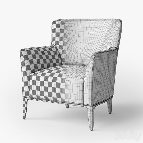 Poliform Gentleman low armchair