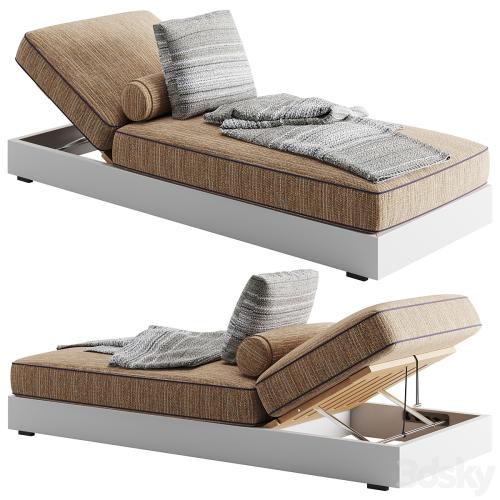 Flexform freeport chaise longue