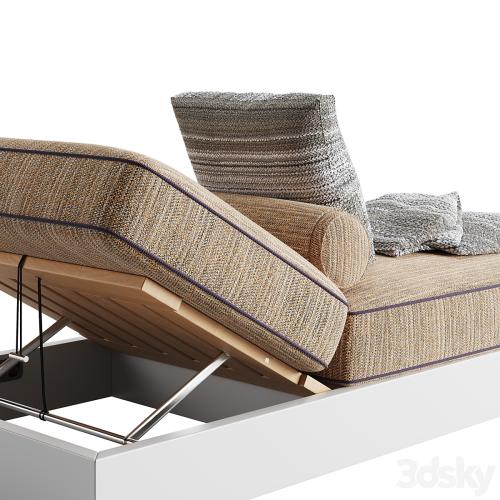 Flexform freeport chaise longue