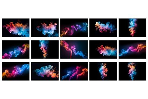 Colorful Smoke Overlays