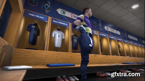 Videohive Locker Rooms of Stade de France 42603119