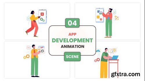 Videohive App Development Animation Scene 53223018