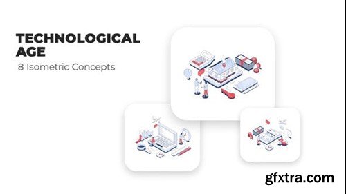 Videohive Technological Age - Flat Concepts 53034853