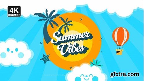 Videohive Summer Vibe Text Logo 53203989