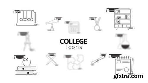 Videohive College Icons 53181993