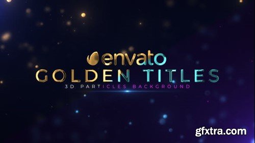 Videohive Golden Titles 53195664