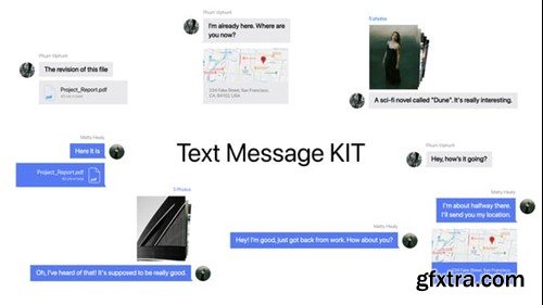 Videohive Text Message Kit 53214582