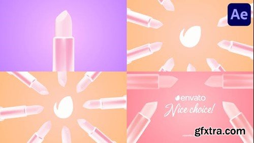 Videohive Lipstick Logo Opener for After Effects 53203436