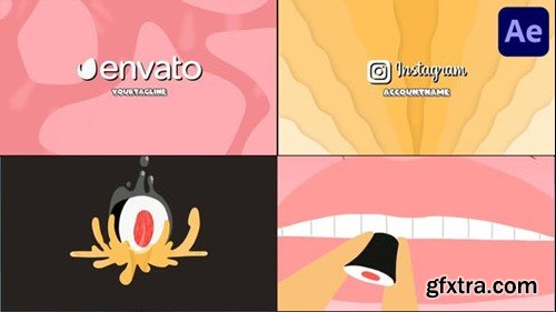 Videohive Sushi Intro Logo Pack for After Effects 53203466