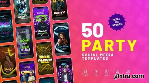 Videohive Party Instagram Stories 53238174