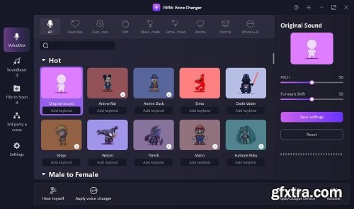 FliFlik Voice Changer 4.0.0 Multilingual