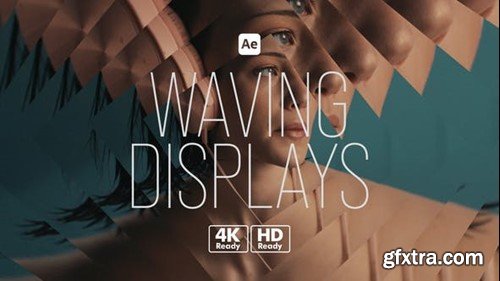 Videohive Waving Displays 53238589