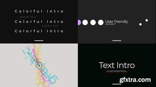 Videohive Text Intro 53237306