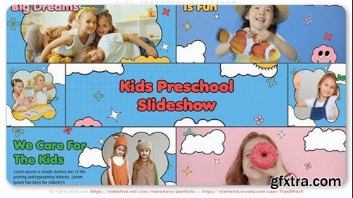 Videohive Kids Preschool Slideshow 53256640