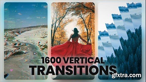 Videohive Vertical Transitions 53244977