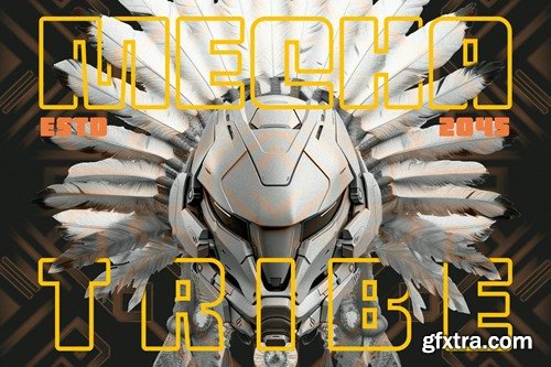 Techno Tribe – Retro Game Font X8FVG6Z