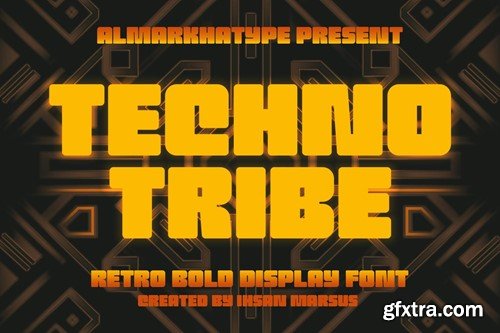 Techno Tribe – Retro Game Font X8FVG6Z