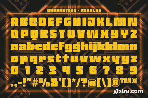 Techno Tribe – Retro Game Font X8FVG6Z