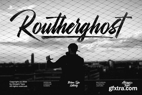 Routherghost - Urban Type Lettering 3LAWAUA