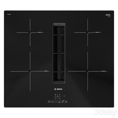 Hob with Bosch extractor hood