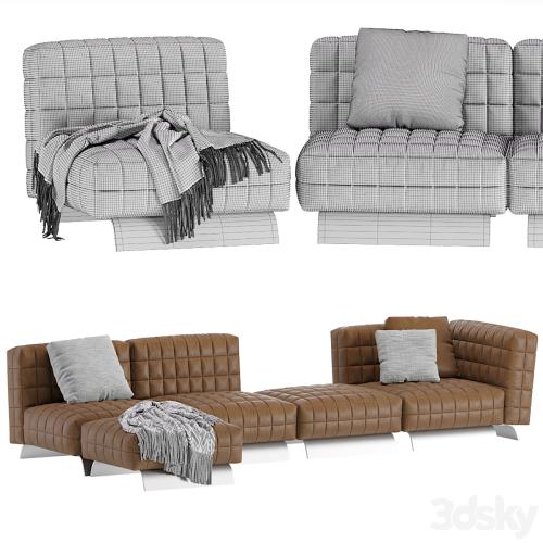 Minotti TWIGGY Modular Sofa 04