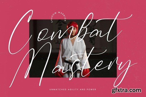 Historic Yukata Modern Handwritten Font V8ZUZ65