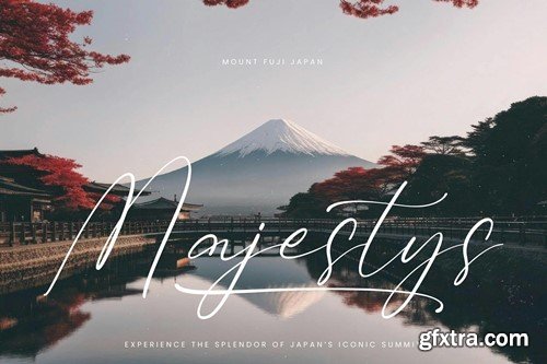 Historic Yukata Modern Handwritten Font V8ZUZ65