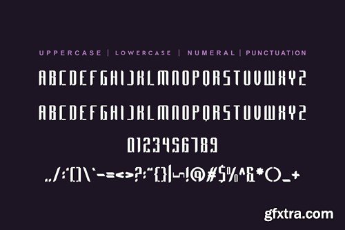 Borgard Futuristic and Technology Font 7LSRZA9