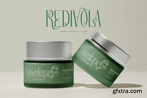 Redivola Typeface MHPKSJU