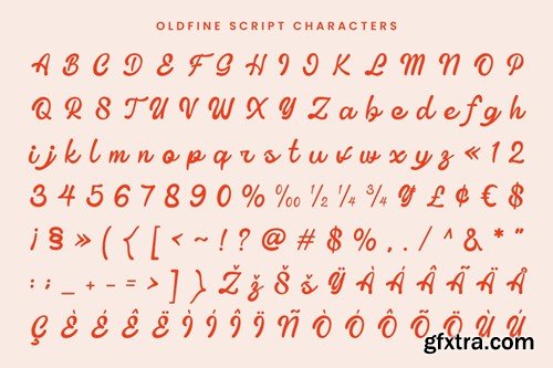 Oldfine - Elegant modern Handwritten Script L2WXWXC