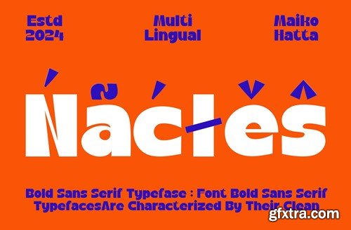 Nacles - Bold Sans Serif Display YEWRGMR