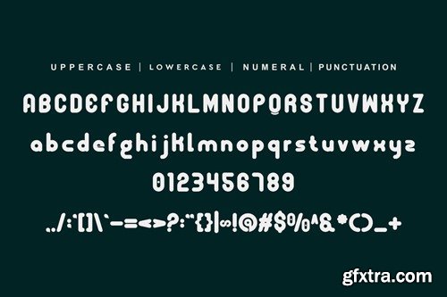 Gomena - Minimal & Rounded Font E658ZGL