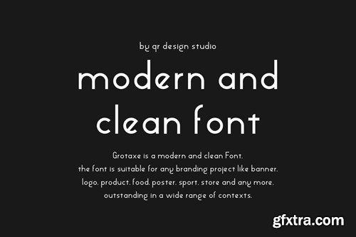 Grotaxe - Minimal & Grotesk Font V8LZYYZ