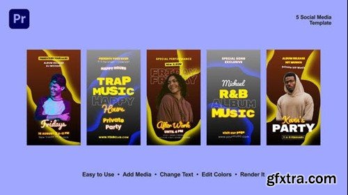 Videohive Night Party Instagram Reels 53275797